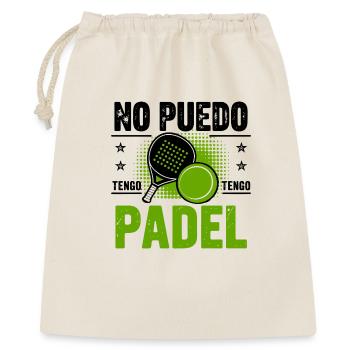 Je ne peux pas avoir Padel Gift Padelist - Sac cadeau 40 x 50 cm - nature - Devant