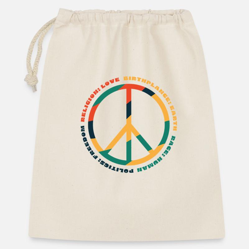 human rights - Gift Bag 40 x 50 cm - nature