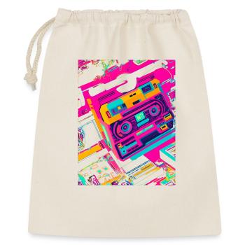 80s Music - Gift Bag 40 x 50 cm - nature - Front