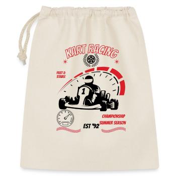 KArt Racing Speed Gauge Graphic - Gift Bag 40 x 50 cm - nature - Front