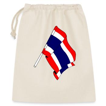 Drapeau de la Thaïlande - Sac cadeau 40 x 50 cm - nature - Devant