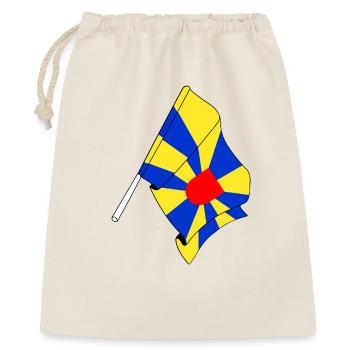 Drapeau Flandre occidentale Belgique - Sac cadeau 40 x 50 cm - nature - Devant
