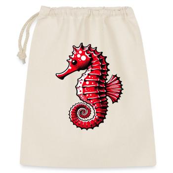 Hippocampe - Sac cadeau 40 x 50 cm - nature - Devant