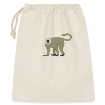 Langur élégant - Sac cadeau 40 x 50 cm - nature - Devant