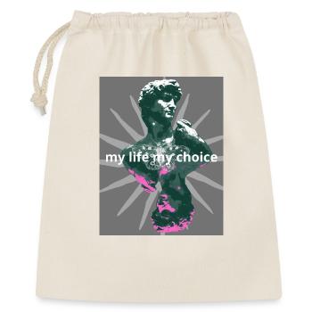 David - Sac cadeau 40 x 50 cm - nature - Devant