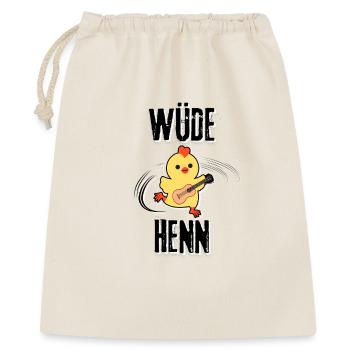 Wüde Henn - Hen night - Bachelor Party - Gift Bag 40 x 50 cm - nature - Front