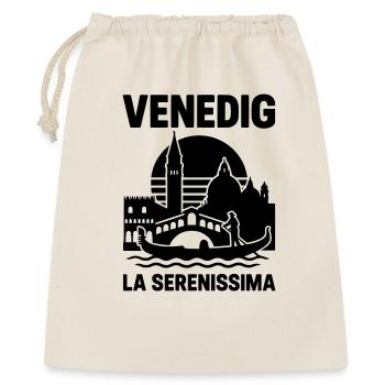 venedig la serenissima - Geschenkbeutel aus Baumwolle (40 x 50 cm) - Natur - Vorne