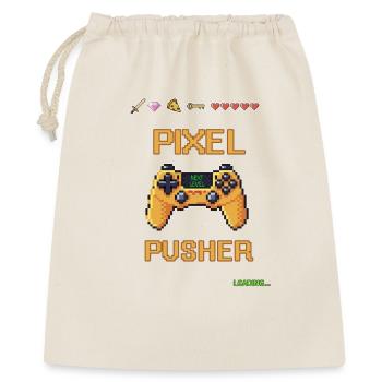 Gaming - Geschenkbeutel aus Baumwolle (40 x 50 cm) - Natur - Vorne