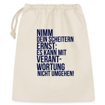 about going wild: Take your failure seriously - Gift Bag 40 x 50 cm - nature - Front