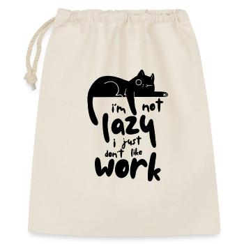Lazy cat - Gift Bag 40 x 50 cm - nature - Front
