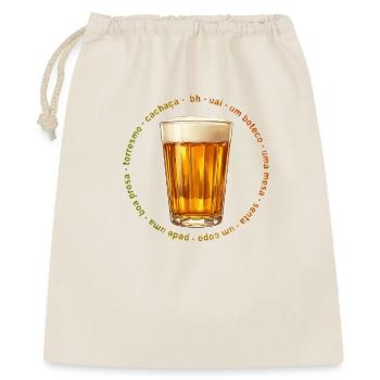 Lagoinha Glass und Belo Horizonte - Geschenkbeutel aus Baumwolle (40 x 50 cm) - Natur - Vorne