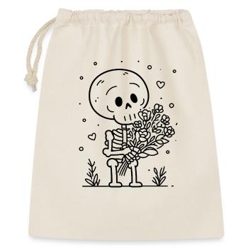 Valentine Skeleton - Gift Bag 40 x 50 cm - nature - Front