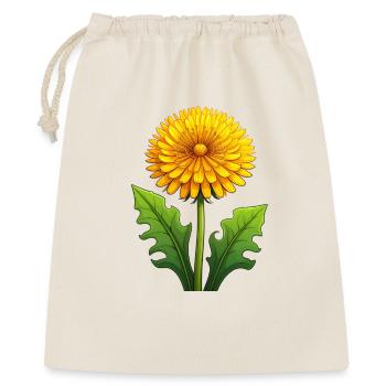 Löwenzahn - Geschenkbeutel aus Baumwolle (40 x 50 cm) - Natur - Vorne