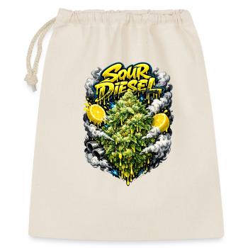 Typographie de la souche diesel acide Imprimé - Sac cadeau 40 x 50 cm - nature - Devant