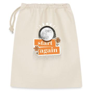 start again - Gift Bag 40 x 50 cm - nature - Front