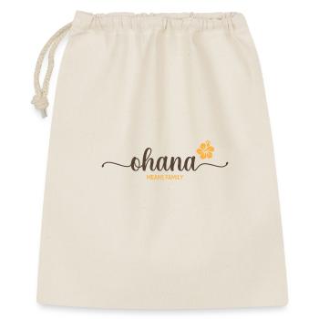 Chemise Hawaï de la famille Ohana - Sac cadeau 40 x 50 cm - nature - Devant