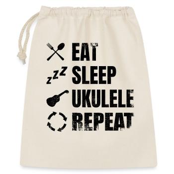 Ukulele Love - Gift Bag 40 x 50 cm - nature - Front