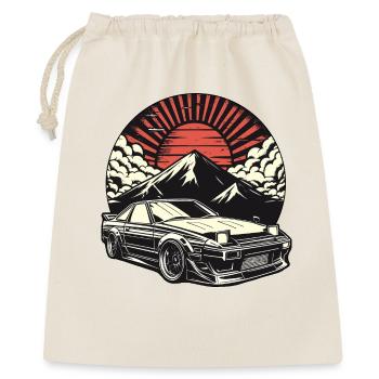 JDM car Japanese Retro Car Racing Drifting Legend - Gift Bag 40 x 50 cm - nature - Front