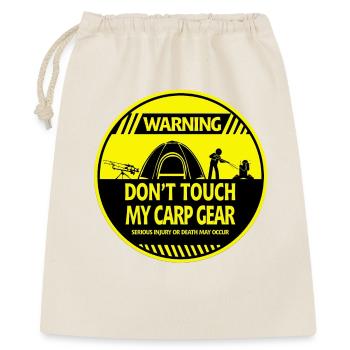 Carp warning - Gift Bag 40 x 50 cm - nature - Front