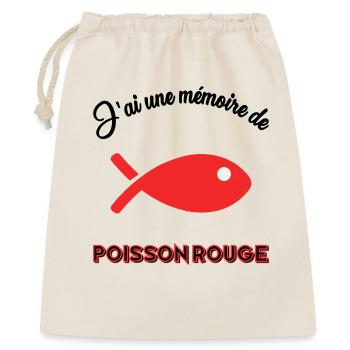 FISH. MEMORY - Gift Bag 40 x 50 cm - nature - Front