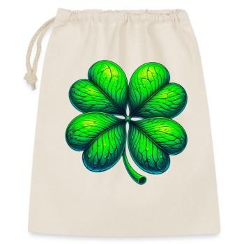 Four-leaf clover - Gift Bag 40 x 50 cm - nature - Front