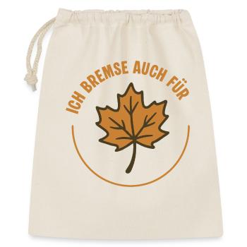 I Brake For Leaves Too – Naturefriend Sticker - Gift Bag 40 x 50 cm - nature - Front