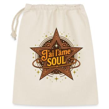 J'AI L'ÂME SOUL #2- let's talk - Sac cadeau 40 x 50 cm - nature - Devant