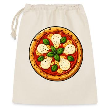 Bande dessinée Basil Pizza - Sac cadeau 40 x 50 cm - nature - Devant