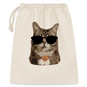 Cat biscuit sunglasses - chill - Gift Bag 40 x 50 cm - nature - Front