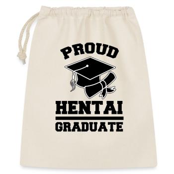 Kanji Statement Nerdy Manga Anime Japan Baka - Gift Bag 40 x 50 cm - nature - Front