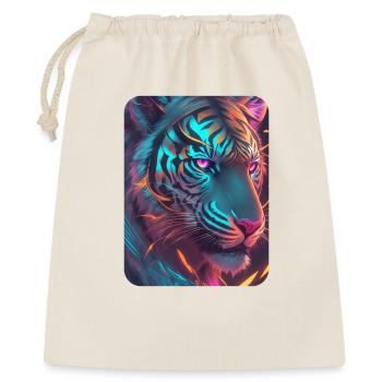 Neon Tiger Themed Lucid - Gift Bag 40 x 50 cm - nature - Front