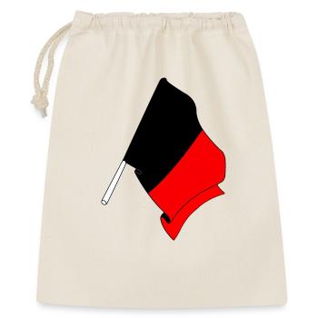 Noms de drapeaux Belgique - Sac cadeau 40 x 50 cm - nature - Devant