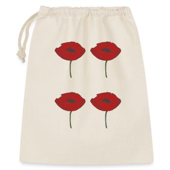 corn poppy - Gift Bag 40 x 50 cm - nature - Front