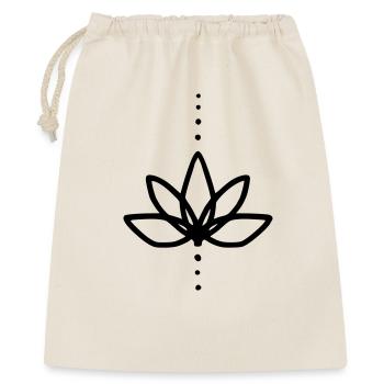 Fleur de cactus - Sac cadeau 40 x 50 cm - nature - Devant