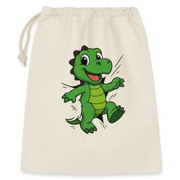 Comic Dino – Für echte Dinosaurier Fans - Geschenkbeutel aus Baumwolle (40 x 50 cm) - Natur - Vorne