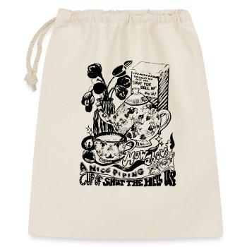 TASSE VON HALT DIE FRESSE - Geschenkbeutel aus Baumwolle (40 x 50 cm) - Natur - Vorne