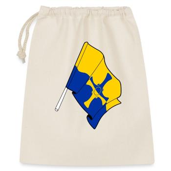 Drapeau de Durham - Sac cadeau 40 x 50 cm - nature - Devant