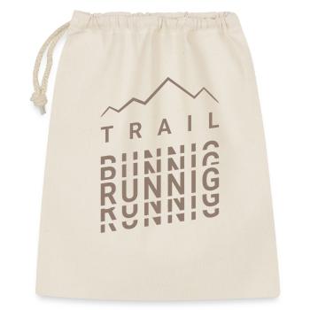 Mouvement de la course en sentier - Sac cadeau 40 x 50 cm - nature - Devant