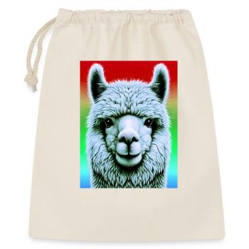 Alpaca - Gift Bag 40 x 50 cm - nature - Front