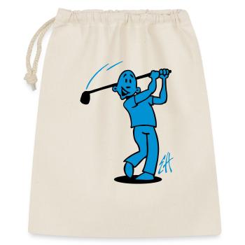 Golf - Sac cadeau 40 x 50 cm - nature - Devant