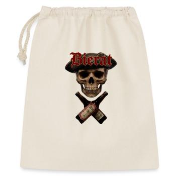 Skull Beer Bottles - Gift Bag 40 x 50 cm - nature - Front