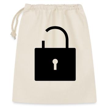 No security no security open lock lock - Gift Bag 40 x 50 cm - nature - Front