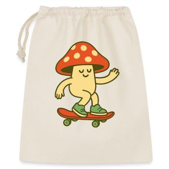 Champignon patineur - Sac cadeau 40 x 50 cm - nature - Devant