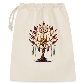 Magical Tree of Life with Red Gems - Gift Bag 40 x 50 cm - nature - Front