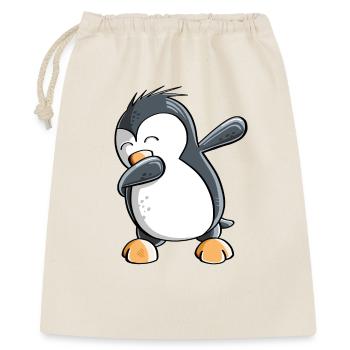 Dab Dance Penguin - Tamponnage - Fun Comic - Cadeau - Sac cadeau 40 x 50 cm - nature - Devant