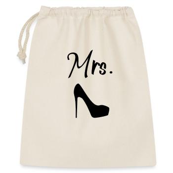 Mrs. Wedding - Gift Bag 40 x 50 cm - nature - Front