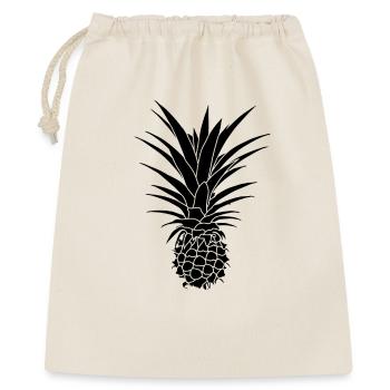 Cadeau graphique Ananas - Sac cadeau 40 x 50 cm - nature - Devant