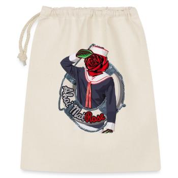 Ahoy MatRose – Conception de jeux de mots maritimes - Sac cadeau 40 x 50 cm - nature - Devant