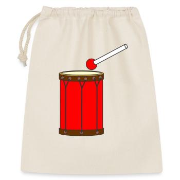 Big Red Drum Drum - Sac cadeau 40 x 50 cm - nature - Devant