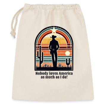 Cowboy - Gift Bag 40 x 50 cm - nature - Front